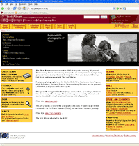 tibet album example webpage